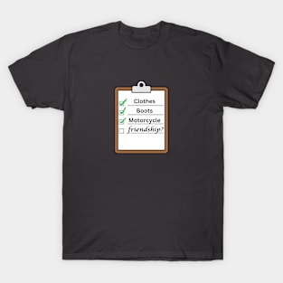 Important Robot Checklist T-Shirt